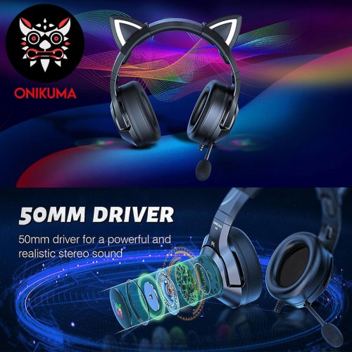 Onikuma k9 cat online ears